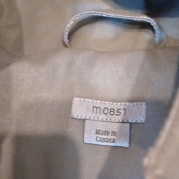 M0851 Gray Hooded Jacket - Picture 4 of 13